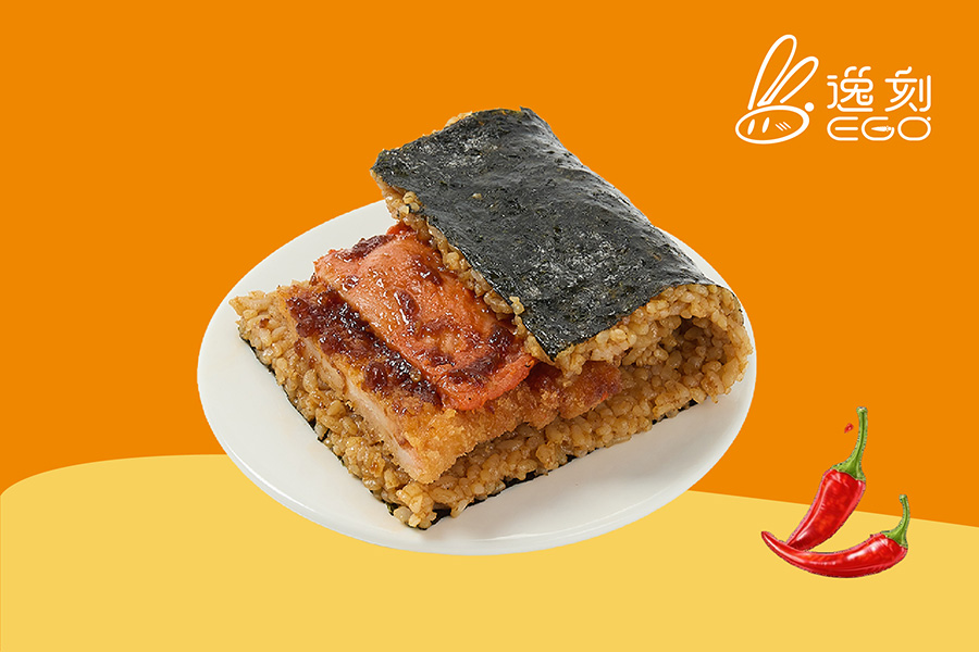 逸匠麻辣火锅风味鸡排里脊大口饭团