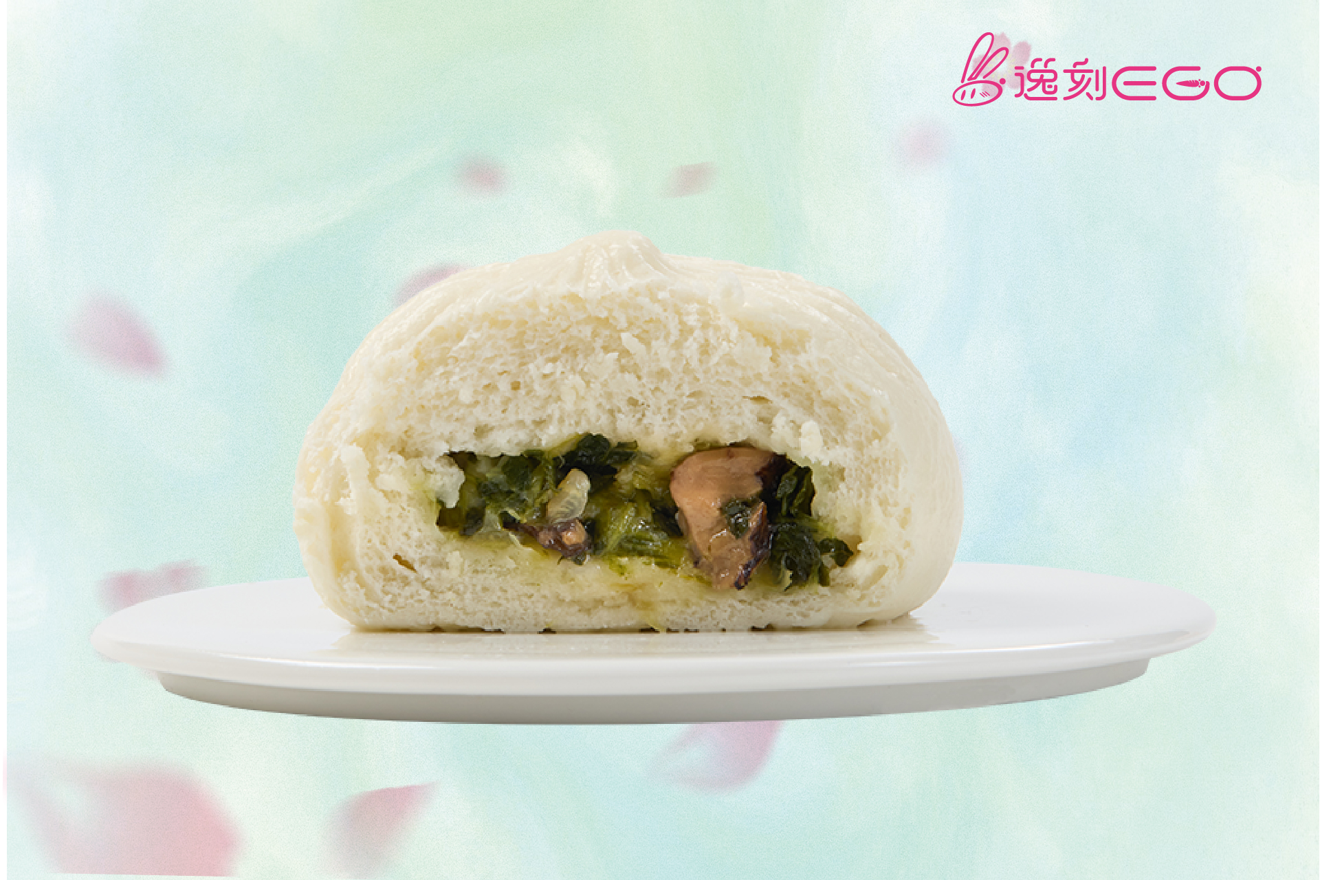 扬州风味香菇菜包